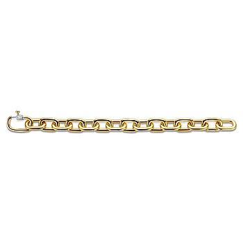 Bilde nummer 2 av Ti Sento, Chunky armbånd i forgylt 925 sølv