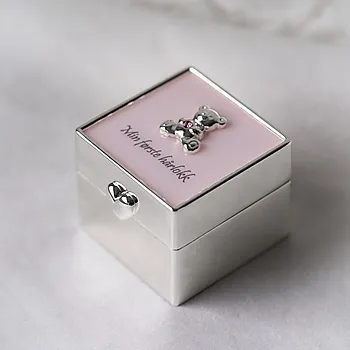 Bilde nummer 2 av Skrin til barn "Min første hårlokk" i rosa