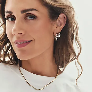 Bilde nummer 2 av Tone Damli by A&C, Embrace Me hoops i stål