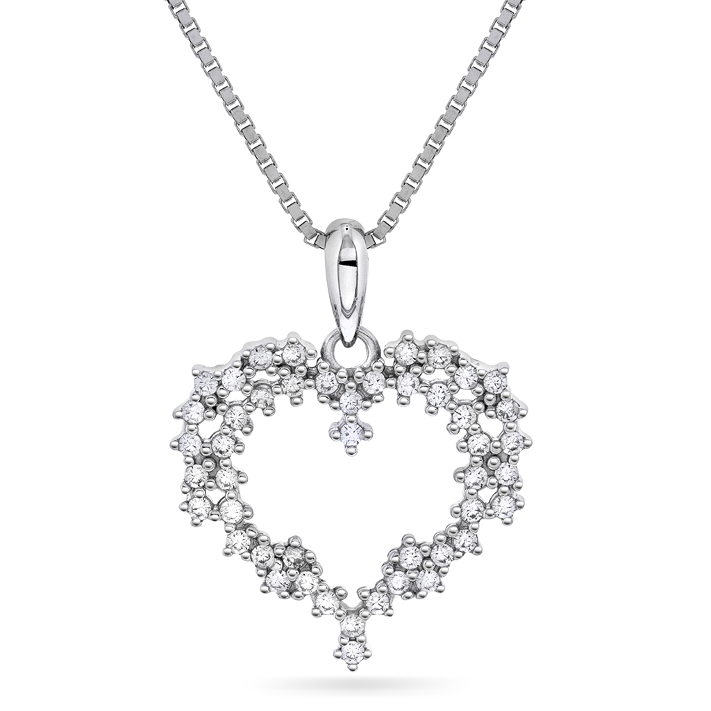 Pan Jewelry, Smykke i 925 rhodinert sølv med zirkonia
