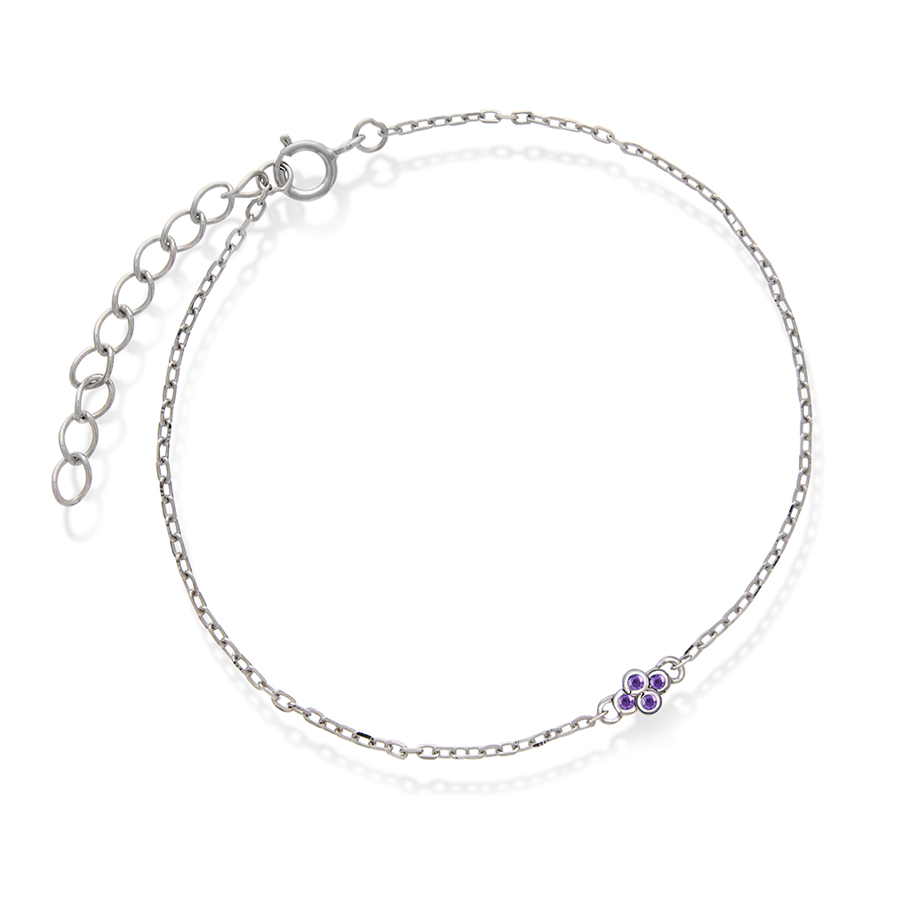 Pan Jewelry, Armbånd i 925 sølv med zirkonia
