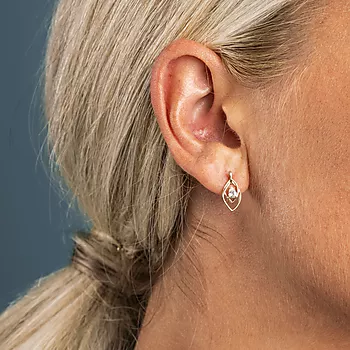 Bilde nummer 3 av Pan Jewelry, Øredobber i 585 gult gull med zirkonia