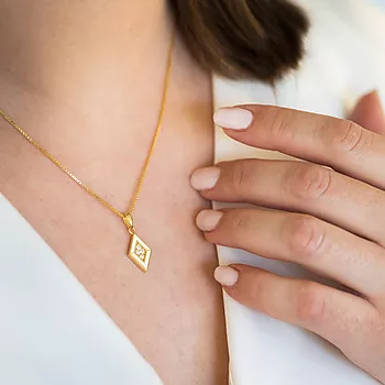 Bilde nummer 2 av Pan Jewelry, Smykke i forgylt 925 sølv med zirkonia