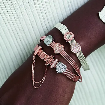 Bilde nummer 2 av Pandora Reflexions, Armbånd i 925 rosèforgylt  sølv