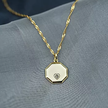 Bilde nummer 2 av Pan Jewelry, Smykke i forgylt 925 sølv med zirkonia