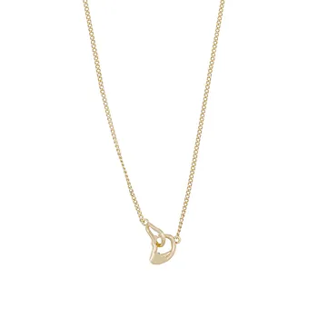 Kitty smykke i forgylt messing