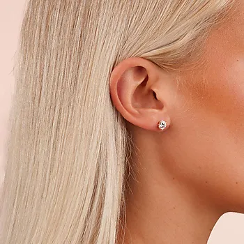 Bilde nummer 2 av Noctelle øredobber i forgylt messing med zirkonia