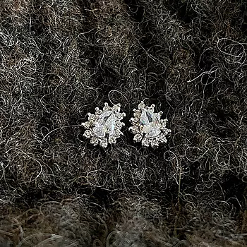 Bilde nummer 3 av Pan Jewelry, Øredobber i 925 sølv med zirkonia