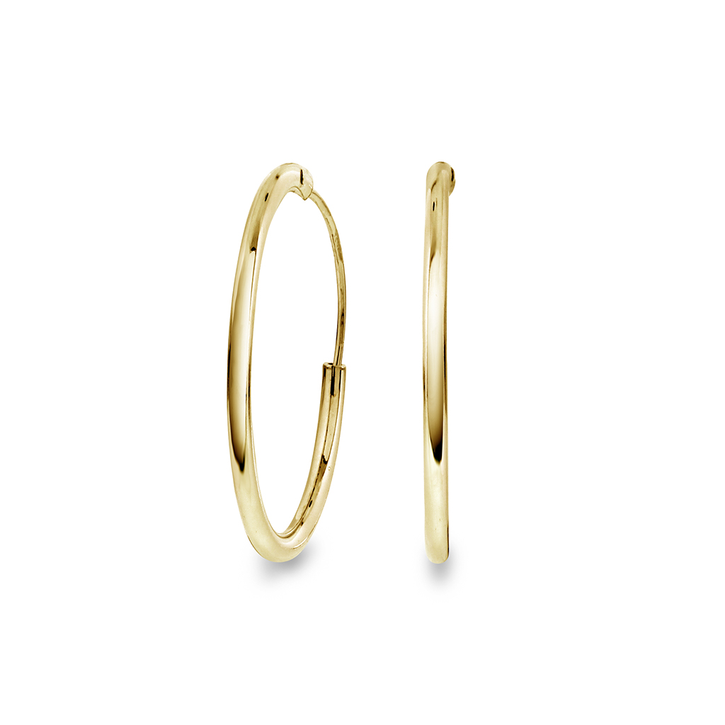 Pan Jewelry, Øreringer i forgylt 925 sølv