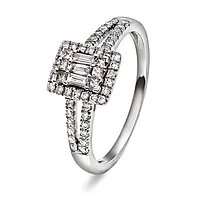Bilde nummer 16 av Grace diamantring i 585 hvitt gull 0,50 ct