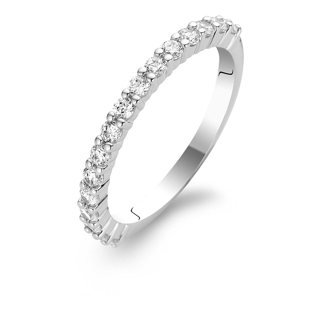Ti Sento, Ring i 925 sølv med zirkonia