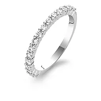 Ti Sento, Ring i 925 sølv med zirkonia