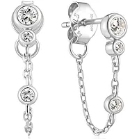 Øredobber i 925 sølv med zirkonia