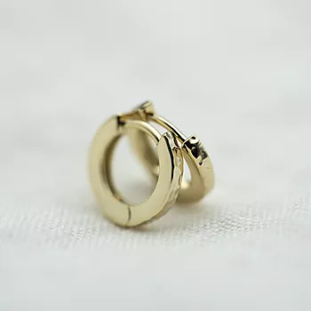 Bilde nummer 2 av Pan Jewelry, Øreringer i forgylt sølv