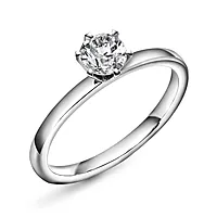 Contessa LAB diamantring 585 hvitt gull 0,50 ct