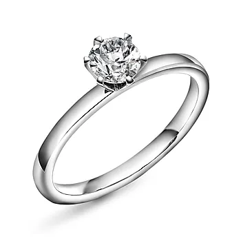 Contessa LAB diamantring 585 hvitt gull 0,50 ct