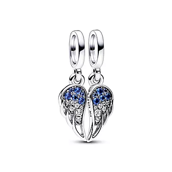 Pandora Moments, Charm i 925 sølv med delbare englevinger