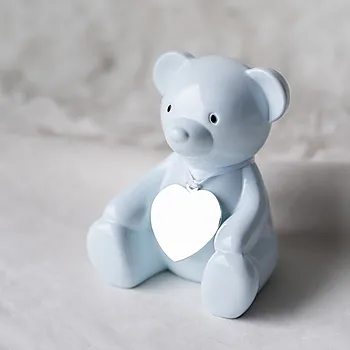 Bilde nummer 2 av Sparebøsse bamse i lyseblå