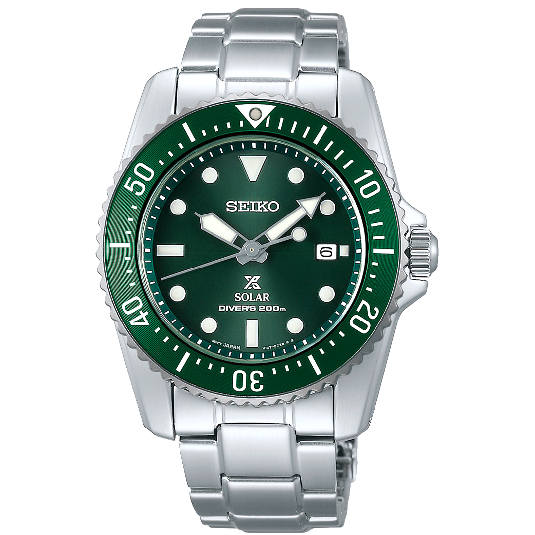 Seiko, Prospex Solar dykkerklokke med stållenke