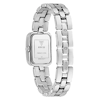 Bilde nummer 4 av Guess, Bejeweled dameklokke med stållenke og zirkonia