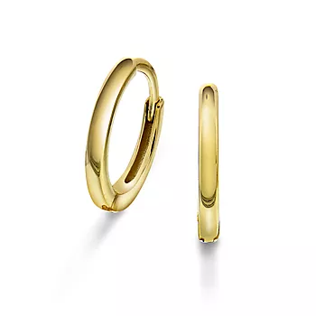 Pan Jewelry, Øreringer i 925, forgylt sølv