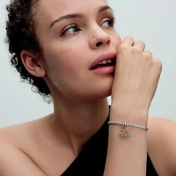 Bilde nummer 2 av Pandora Moments, Charm i 925 flerfarget sølv med sykkel