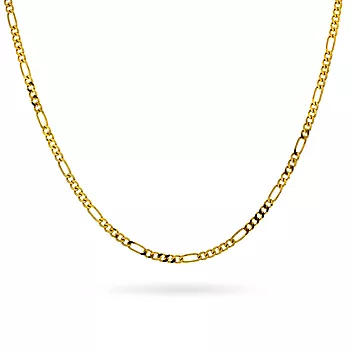 Pan Jewelry, Figaro kjede i 585 gult gull 1,9 mm, 45-55 cm
