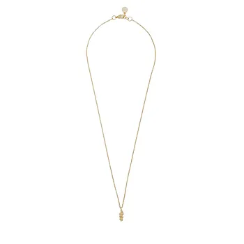 Cat smykke i forgylt messing