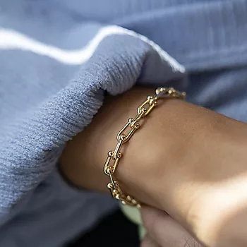 Bilde nummer 4 av Pan Jewelry, Armbånd i forgylt sølv