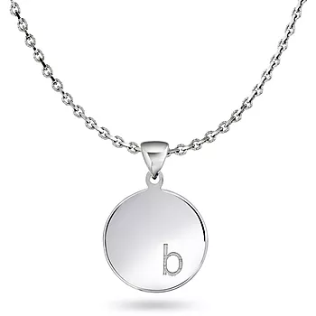 Pan Jewelry, Bokstavanheng i sølv med bokstav