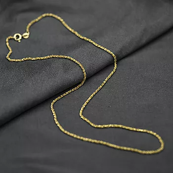 Bilde nummer 3 av Pan Jewelry, Popcorn kjede i forgylt 925 sølv 1,8 mm, 50 cm