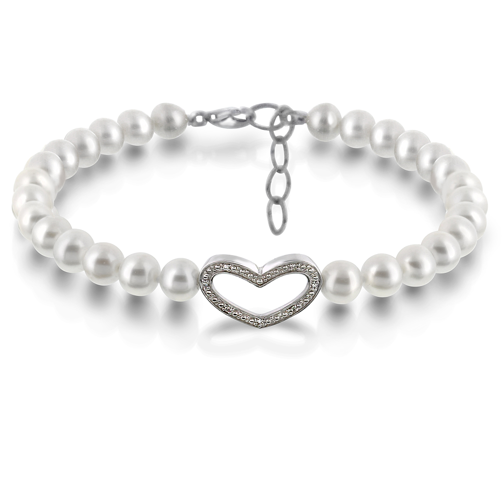 Pan Jewelry, Armbånd i 925 sølv med diamant 0,02ct