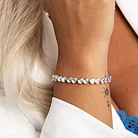 Bilde nummer 6 av Armbånd i 925 sølv med zirkonia