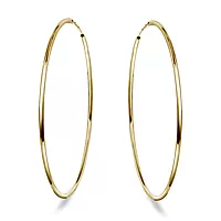 Pan Jewelry, Øreringer i  forgylt 925 sølv