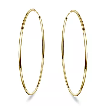 Pan Jewelry, Øreringer i  forgylt 925 sølv