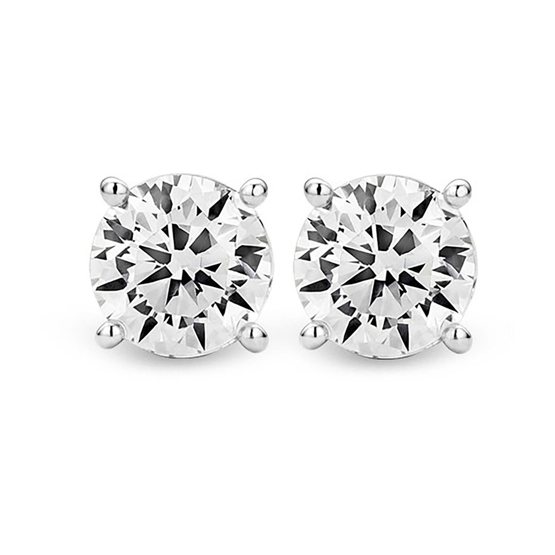 Bilde nummer 2 av Ti Sento, Studs i 925 sølv med zirkonia