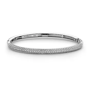 Ti Sento, Armring i  925 sølv med zirkonia