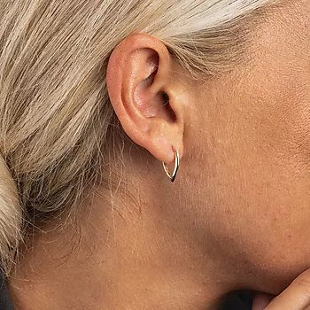 Bilde nummer 2 av Pan Jewelry, Øreringer i 585 gult gull