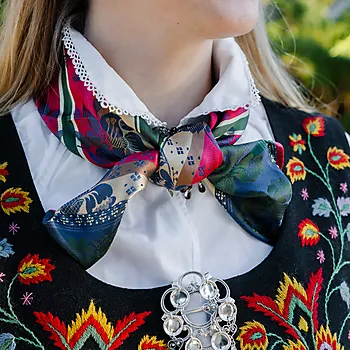 Bilde nummer 4 av Gabriella silkeskjerf i 100% silke