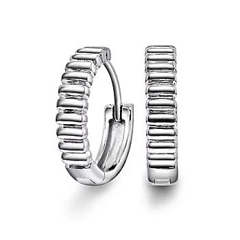 Pan Jewelry, Øreringer i 925 rhodiner sølv