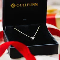 Bilde nummer 6 av Mille diamantsmykke i 375 gult gull 0,08 ct