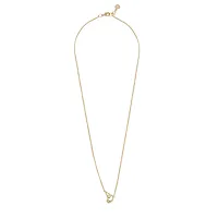 Kitty smykke i forgylt messing med zirkonia