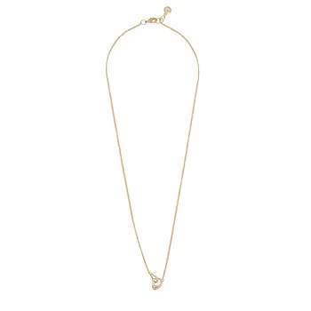 Kitty smykke i forgylt messing med zirkonia