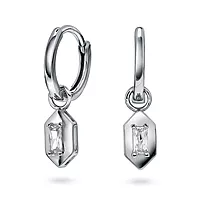 Pan Jewelry, Øreringer i 925 sølv med zirkonia