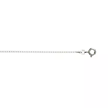 Pan Jewelry, Veneziansk kjede i 925 sølv 1,5 mm, 40-80 cm