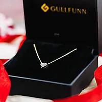 Bilde nummer 5 av Mille diamantsmykke i 375 gult gull 0,08 ct