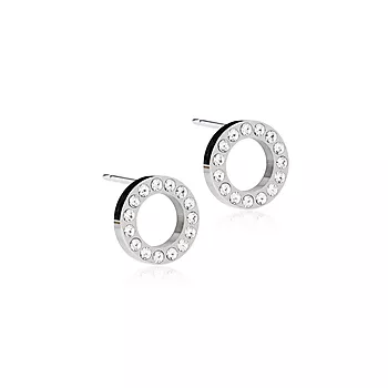 Blomdahl, Øredobber i medisinsk titan med klare Swarovski krystaller