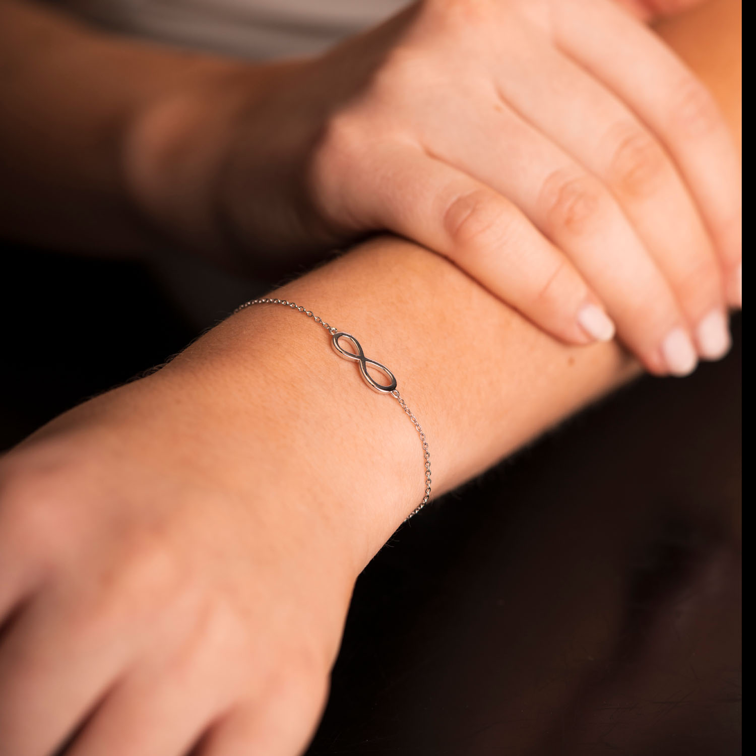 Bilde nummer 3 av Pan Jewelry, armbånd i 925 sølv med evighetstegn