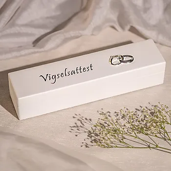 Bilde nummer 2 av Skrin til vigselsattest