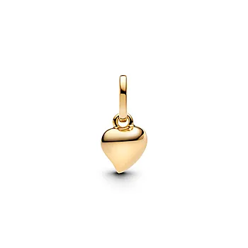 Pandora Moments, Charms i 925 forgylt sølv med hjerte